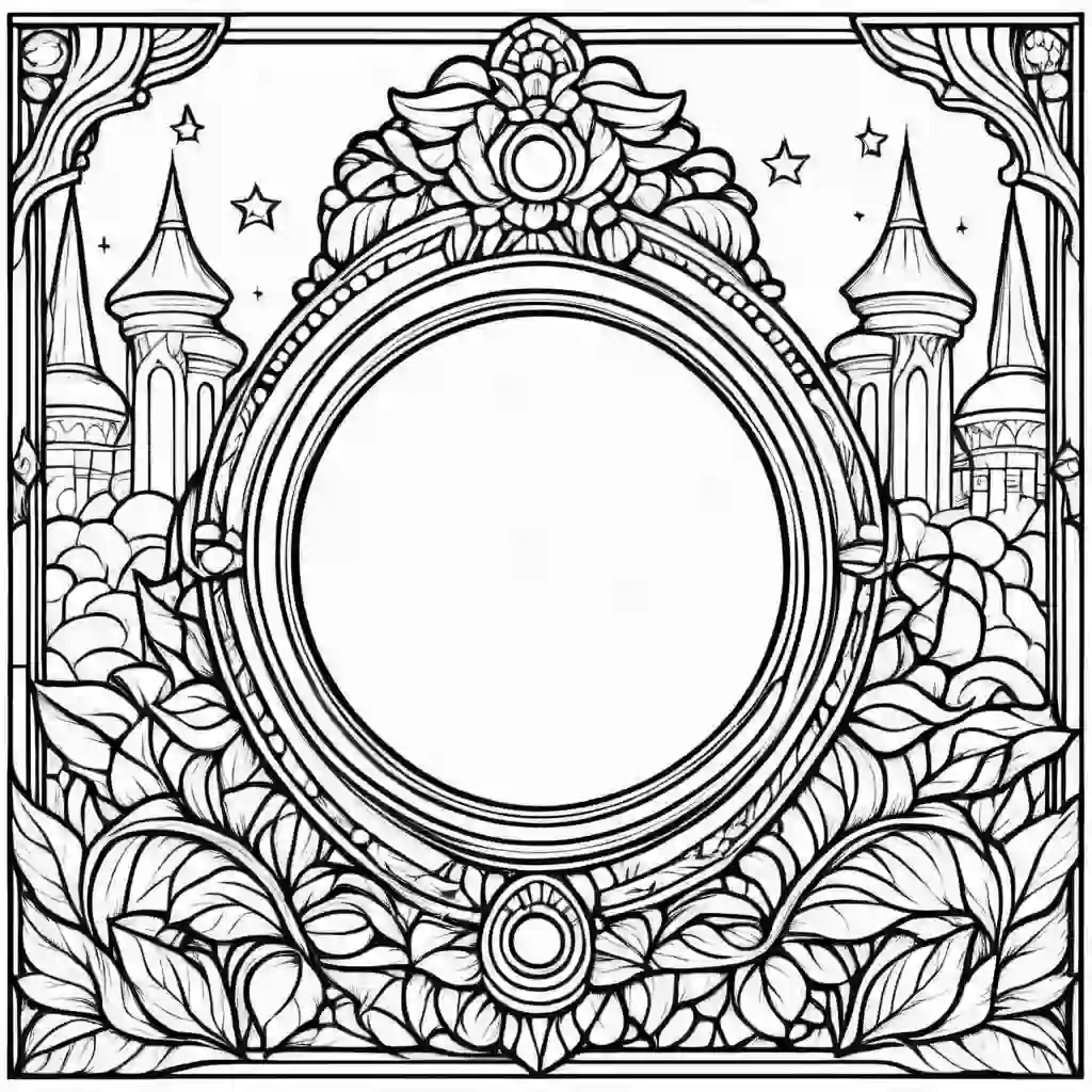 Magic Mirror coloring pages